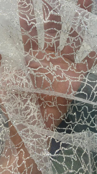 Spaghetti Straps Lace Appliques Sparkly Bohemian Wedding Dress Bridal Gown QW0956